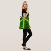 grüne Pflanze Tasche (Am Model)