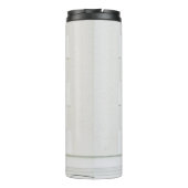 GRÜNE PFLANZE ÜBER DAS WEISSE FENSTER THERMOSBECHER (Rückseite)