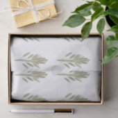 Grüne pflanzliche pflanzliche Pflanze Wasserfarbe Seidenpapier (Geschenk)