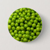 Grüne Pflaumen Button (Vorderseite)