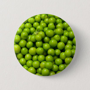 Grüne Pflaumen Button