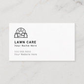 Grüne Pflegelandschaften - Visitenkarten Visitenkarte (Rückseite)