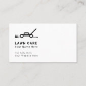 Grüne Pflegelandschaften - Visitenkarten Visitenkarte (Rückseite)