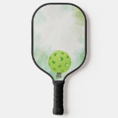 Grüne Pickle-Ball-Schläger Pickleball Schläger (Rückseite)