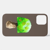 Grüne Pilzfarbe niedliche Pilze Case-Mate iPhone Hülle (Rückseite (Horizontal))