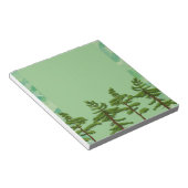 Grüne Pine Tree Notepad Notizblock (angewinkelt)