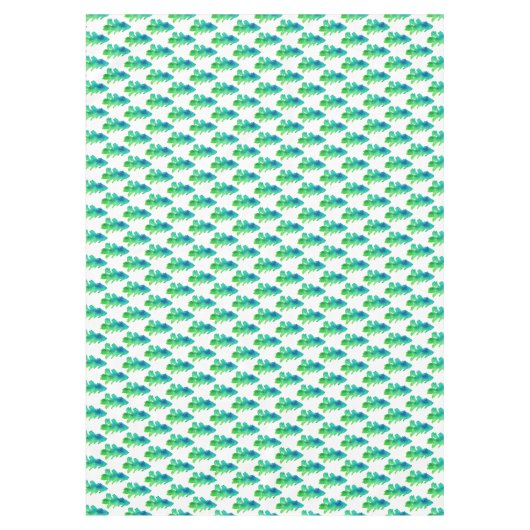 Grüne Pinienwälder Tischdecke (Vorderseite)