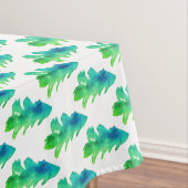 Grüne Pinienwälder Tischdecke (Beispiel)