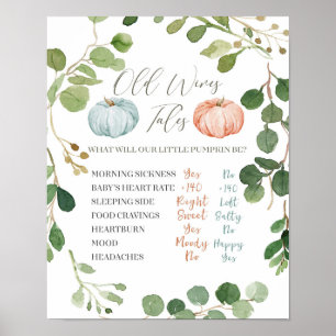 Grüne Pink Mint Peach Pumpkin Alte Ehefrauen Malen Poster