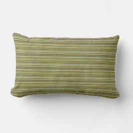 GRÜNE PINSTRIPEN LENDENKISSEN