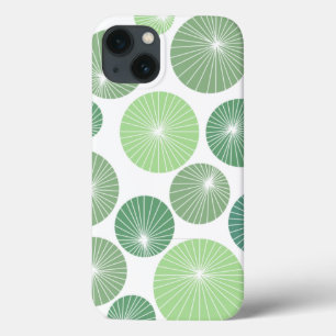 Grüne Pinwheels der 50er Jahre Case-Mate iPhone Hülle