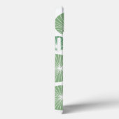 Grüne Pinwheels der 50er Jahre Case-Mate iPhone Hülle (Rückseite / Rechts)