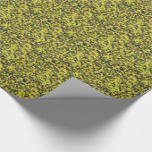 Grüne Pixel Geschenkpapier (Ecke)