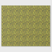 Grüne Pixel Geschenkpapier (Flach)