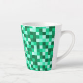 Grüne Pixel Minecraft inspirierte Tasse (Rechts)