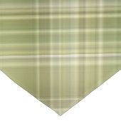 Grüne Plaid im Bergwald Kurzer Tischläufer (Ecke)