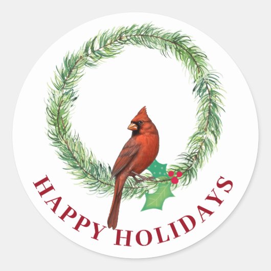 Grüne Plätze mit Rot-Weiß-Aufkleber Runder Aufkleber (Vorderseite)