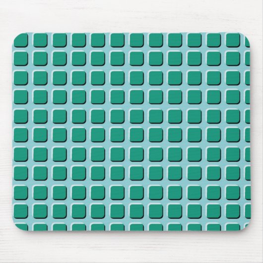 Grüne Plätze Mousepad (Vorne)