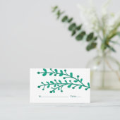 Grüne Platzkarten (Stehend Vorderseite)