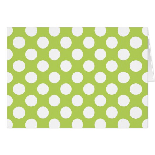 Grüne Polka-Punkte, Polka-Dot-Muster, Punkte, gepu (Vorderseite (Horizontal))