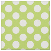 Grüne Polka-Punkte, Polka-Dot-Muster, Punkte, gepu Stoff (Nahaufnahme)