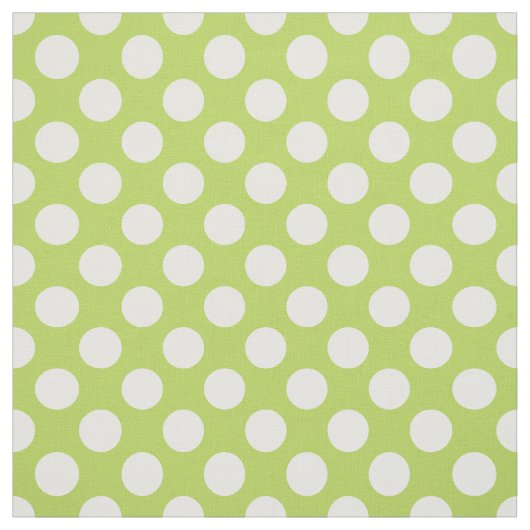 Grüne Polka-Punkte, Polka-Dot-Muster, Punkte, gepu Stoff (Muster)