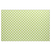 Grüne Polka-Punkte, Polka-Dot-Muster, Punkte, gepu Stoff (Fat Quarter (45,7 x 55,9 cm))