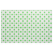 Grüne Polka-Punkte, Polka-Dot-Muster, Punkte, gepu Stoff (Fat Quarter (45,7 x 55,9 cm))
