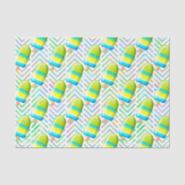 Grüne Population Seidenpapier