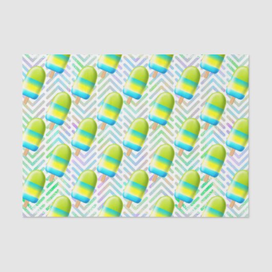 Grüne Population Seidenpapier (Vorderseite)