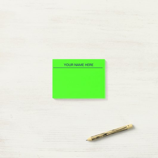 Grüne Post - Hinweise Post-it Klebezettel (Auf Schreibtisch)