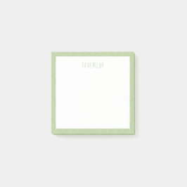 Grüne Post-it-Notizzettel Post-it Klebezettel