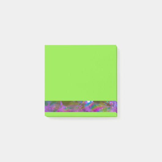 Grüne Post-it-Zettel-Auflage Post-it Klebezettel (Vorderseite)
