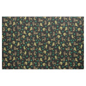 Grüne Pudel Stoff (Fat Quarter (45,7 x 55,9 cm))