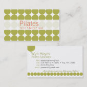 Grüne Punkt-Visitenkarten Visitenkarte (Vorne/Hinten)