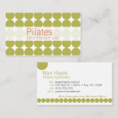 Grüne Punkt-Visitenkarten Visitenkarte (Vorne/Hinten)