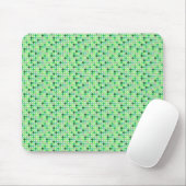 Grüne Punkte Mousepad (Mit Mouse)