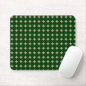 Grüne Punkte Mousepad (Mit Mouse)