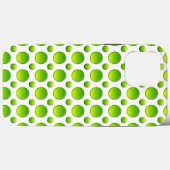 Grüne Punktelemente Case-Mate iPhone Hülle (Rückseite (Horizontal))