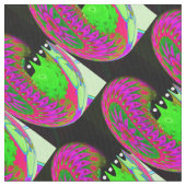 Grüne Punktmode Stoff (Nahaufnahme)