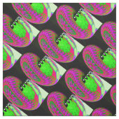 Grüne Punktmode Stoff (Muster)