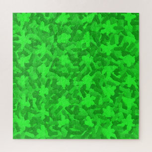 Grüne Puzzle
