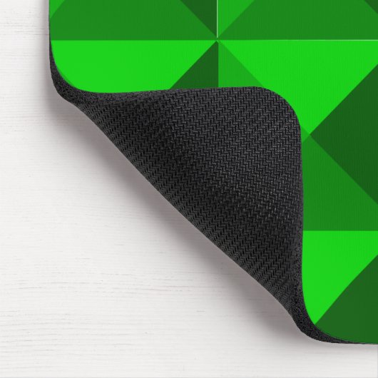Grüne Pyramiden Mousepad (Ecke)
