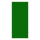 Grüne Rackkarte Werbekarte (Hinten)