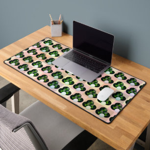 Grüne Rasenbowls Popart, Schreibtischmatte