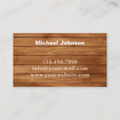 Grüne Rasenflächen für moderne Rasenflächen Visitenkarte (Rückseite)