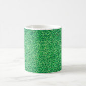 Grüne Rasenstruktur Kaffeetasse (Mittel)