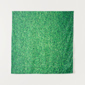 Grüne Rasenstruktur Wandteppich (Vorderseite (Horizontal))
