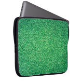 Grüne Rasentextur Laptopschutzhülle (Vorne Rechts)