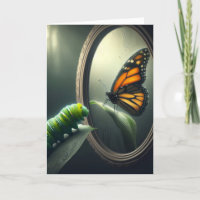 Grüne Raupe am Geburtstag Schmetterling